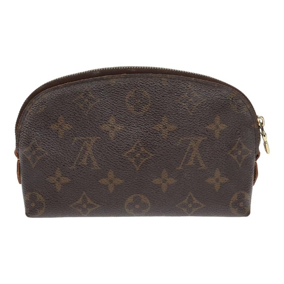 LOUIS VUITTON Monogram Pochette Cosmetic PM Cosmetic Pouch M47515 LV Auth 82728 - Picture 2 of 16